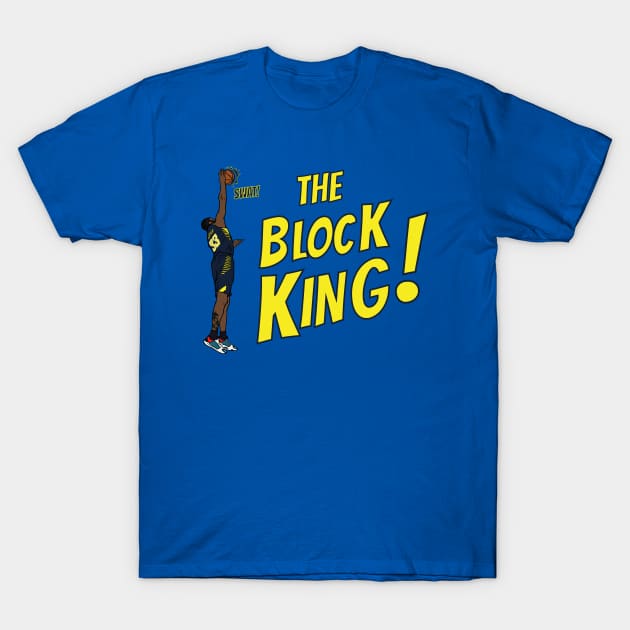 Myles Turner "The Block King" T-Shirt by rattraptees